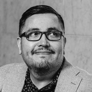 Photograph of Andrés Lucero